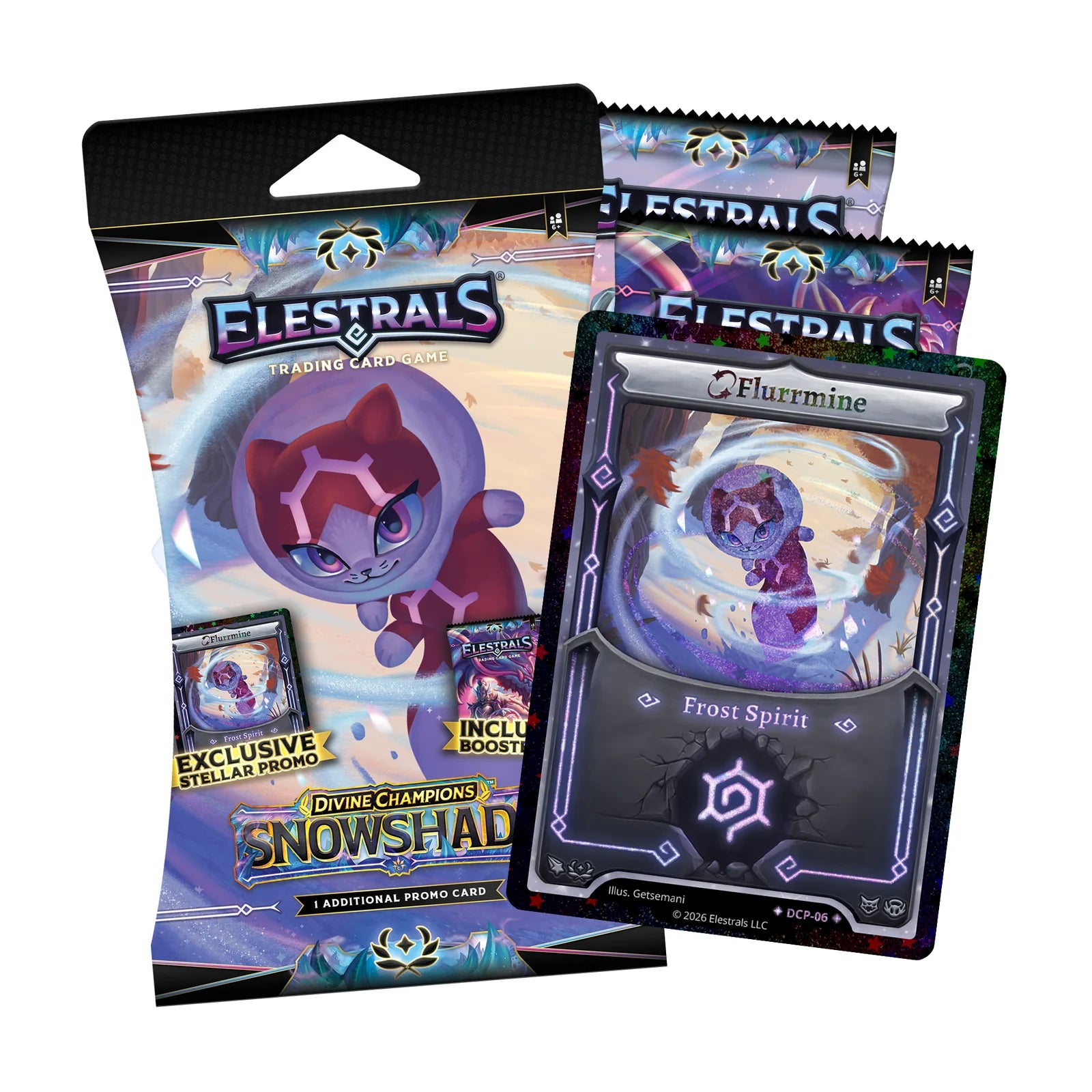 Elestrals TCG: Stellar Flurrmine Double Blister Pack - Snowshade (Divine Champions)